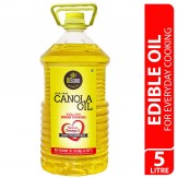 DiSano Canola Oil, for All Cooking Needs, Lowest in Saturated Fat, 5L